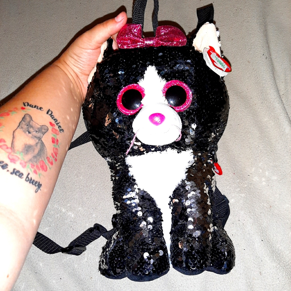 Kiki Ty BeanieBoo Sequins Backpack